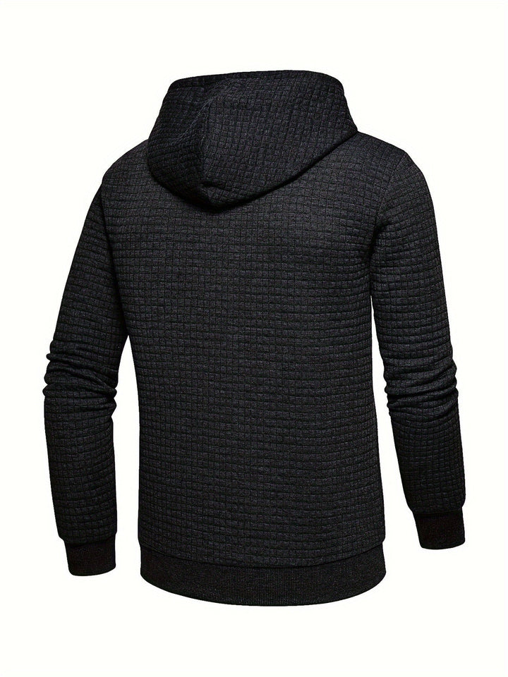Garrison | Teksturowana Bluza z Kapturem