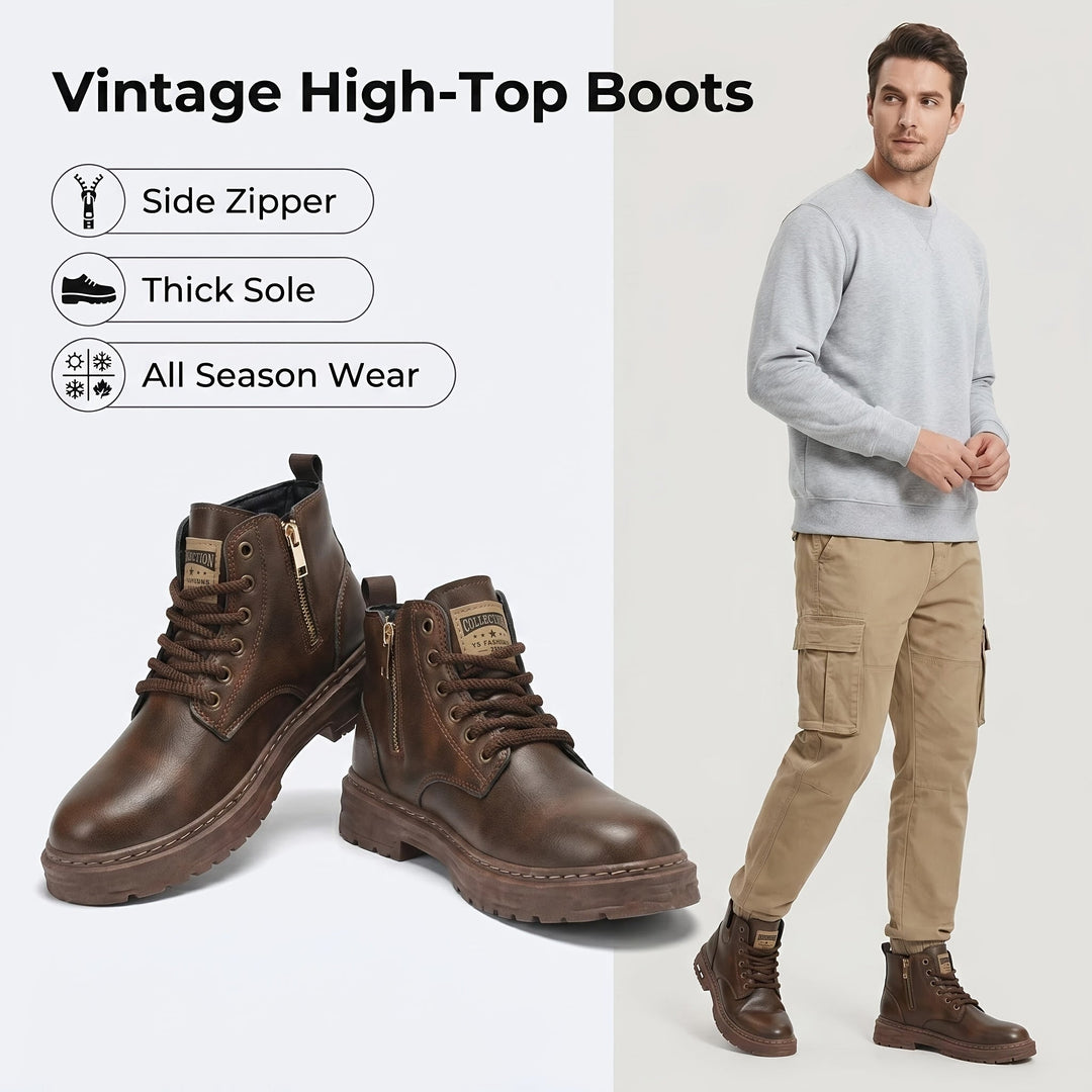 Archer | Solidne Buty Sznurowane i Botki