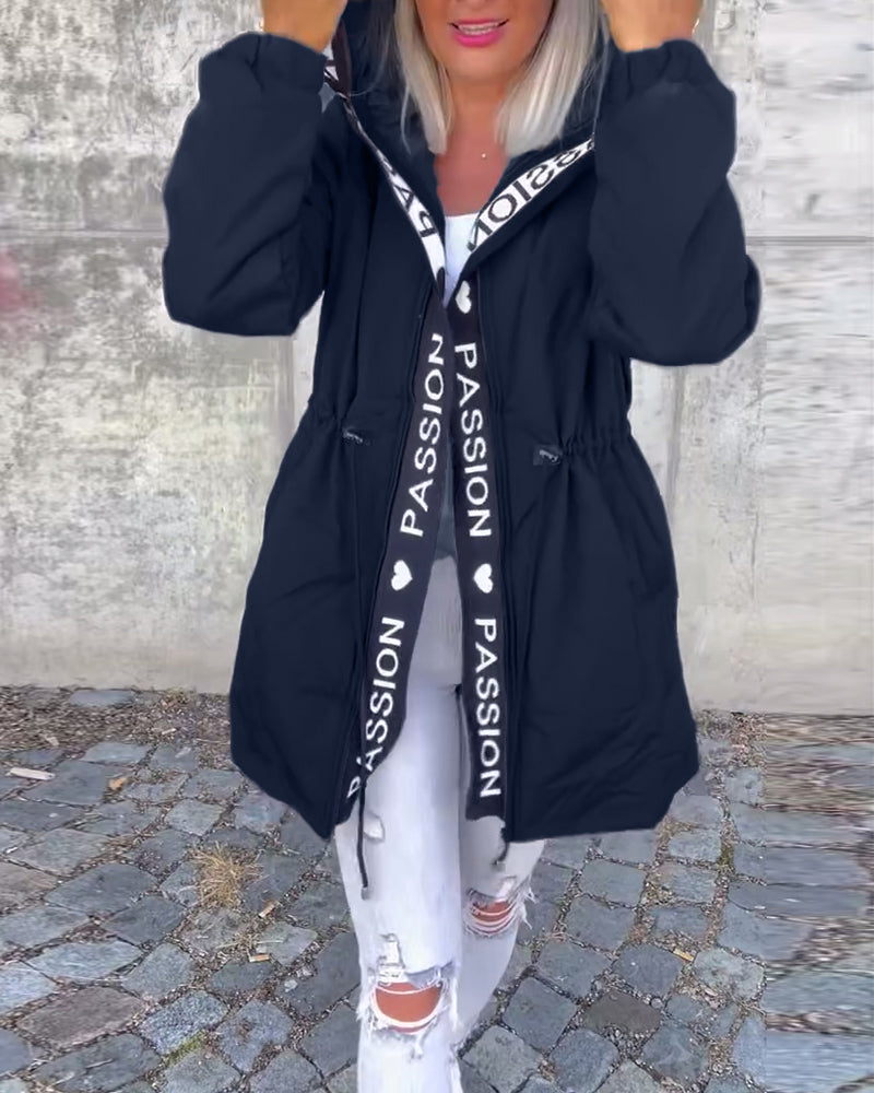 Ashley | Codzienny Na zamek Kurtka