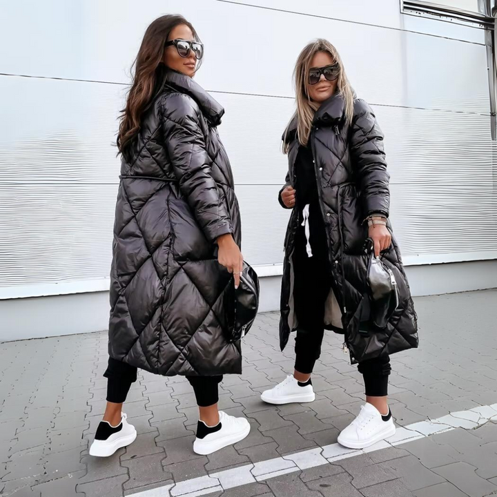 Amelia - Elegancka Pikowana Kurtka