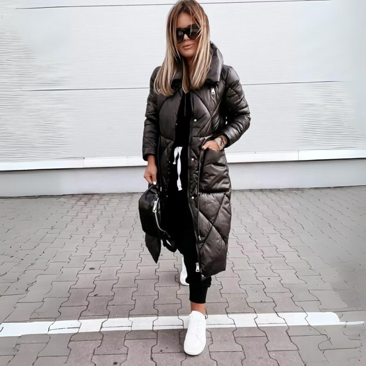 Amelia - Elegancka Pikowana Kurtka