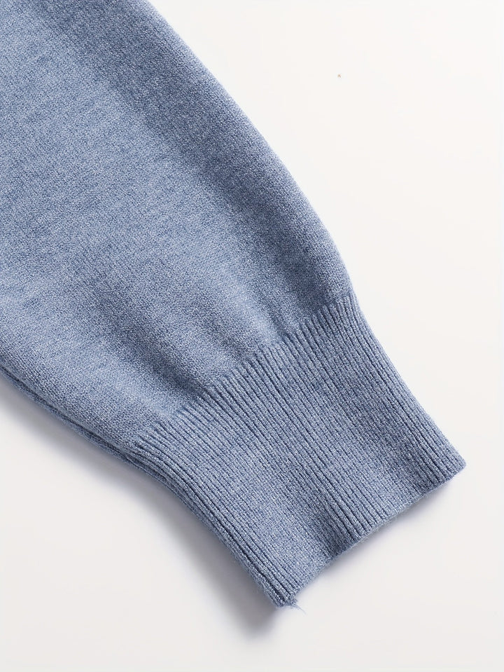 Everett | Wyrafinowany Sweter z Wysokim Kołnierzem