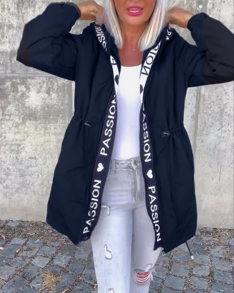 Ashley | Codzienny Na zamek Kurtka