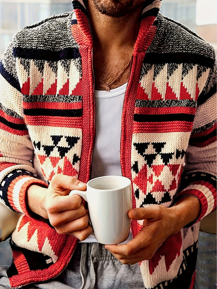 Callum | Patron Sweter z Zamkiem