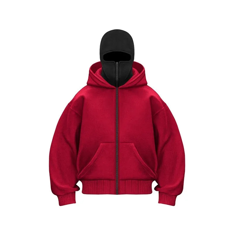 Otto - Bluza z kapturem z maską