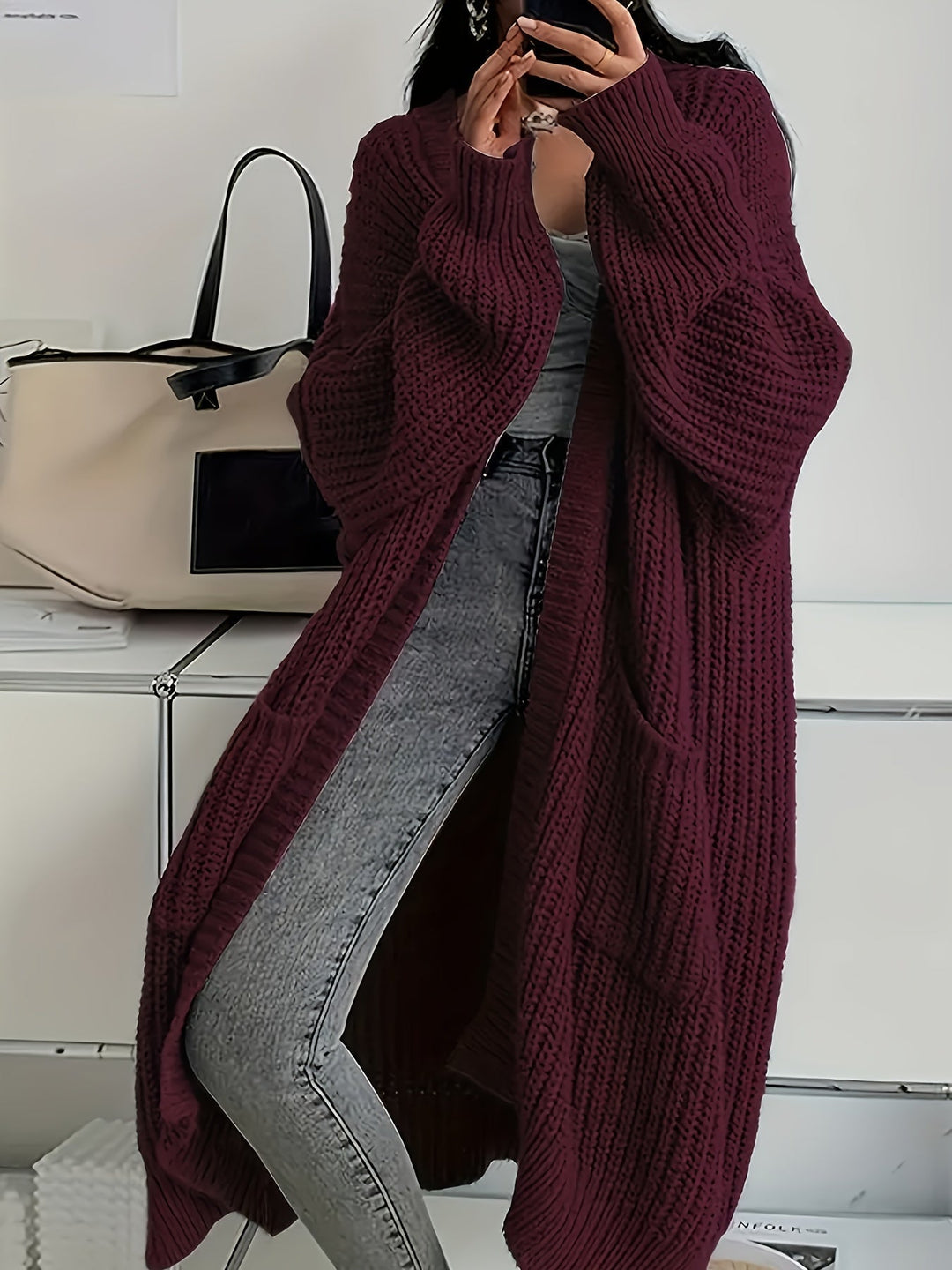 Alice | Przytulny Kardigan Longline