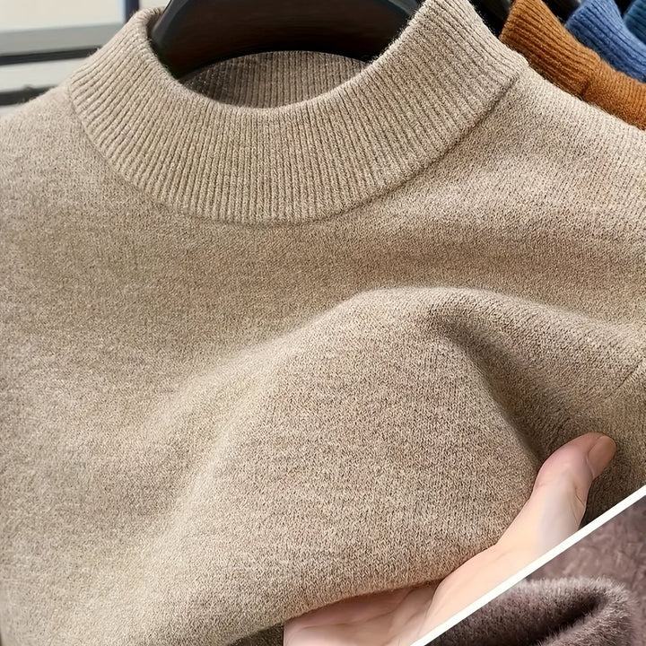 Jonah | Sweter z Wysokim Kołnierzem