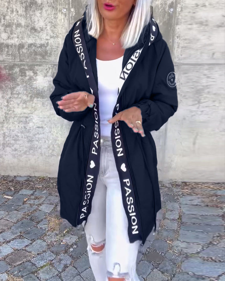 Ashley | Codzienny Na zamek Kurtka