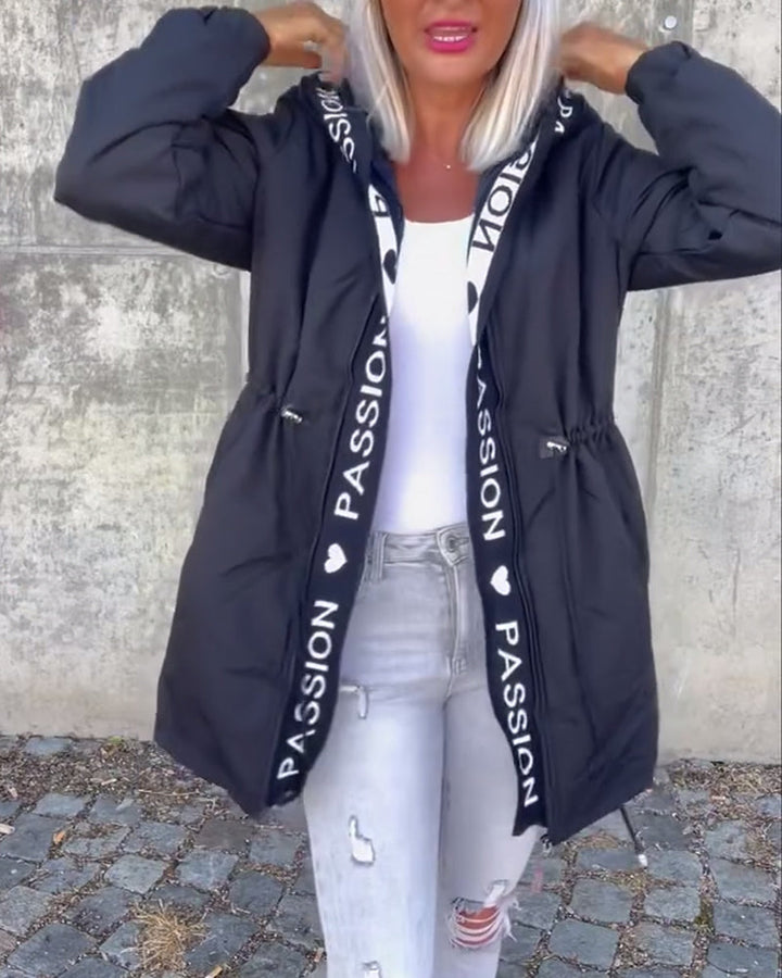 Ashley | Codzienny Na zamek Kurtka