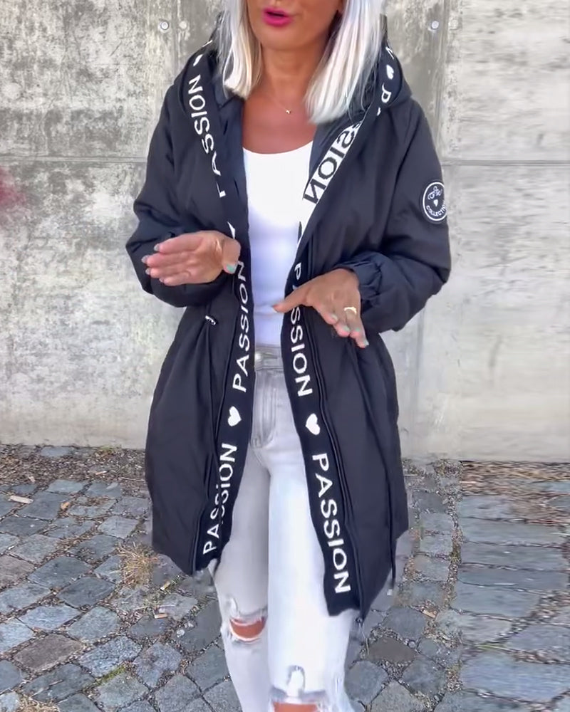 Ashley | Codzienny Na zamek Kurtka