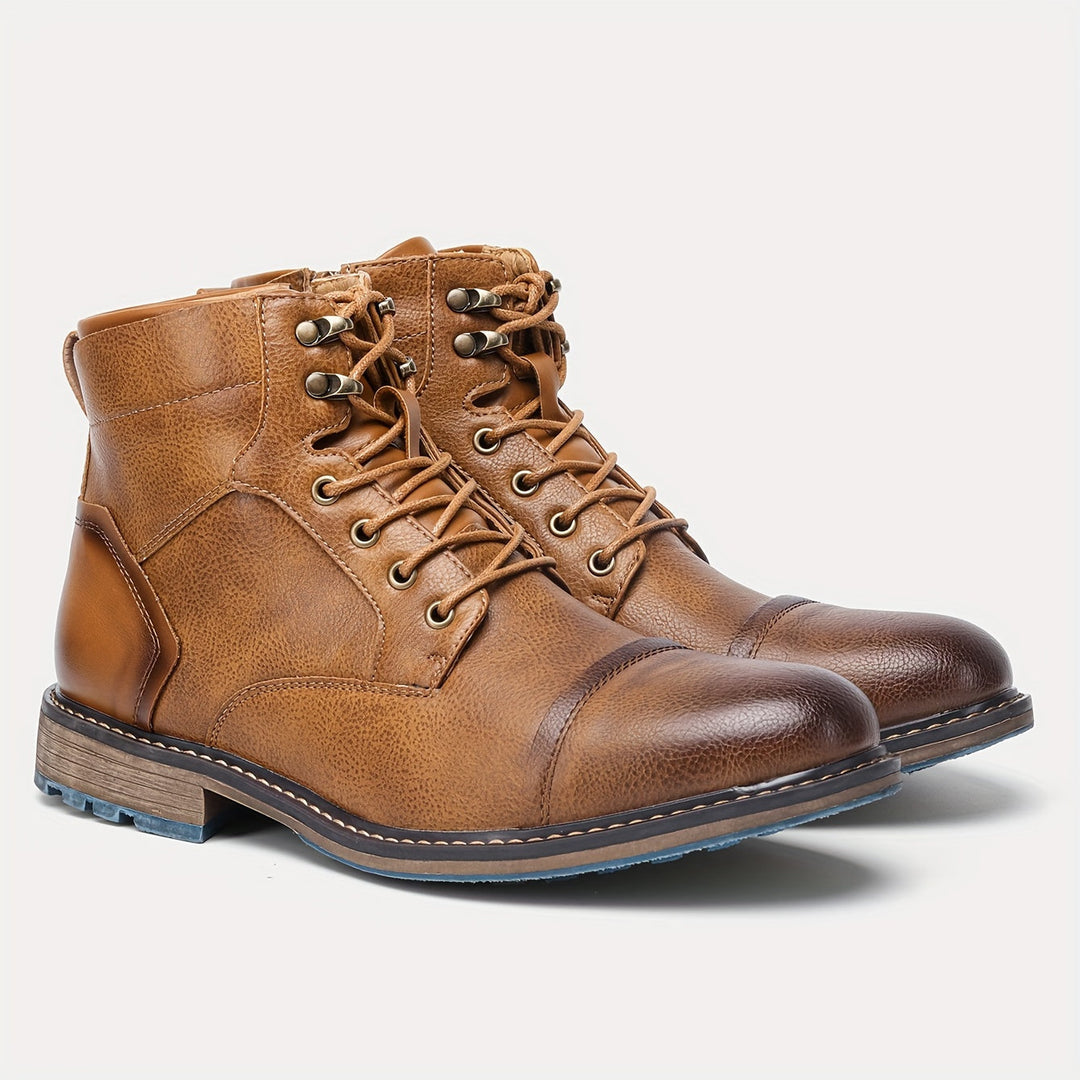 Rupert | Wyrafinowane Botki z Cap-Toe