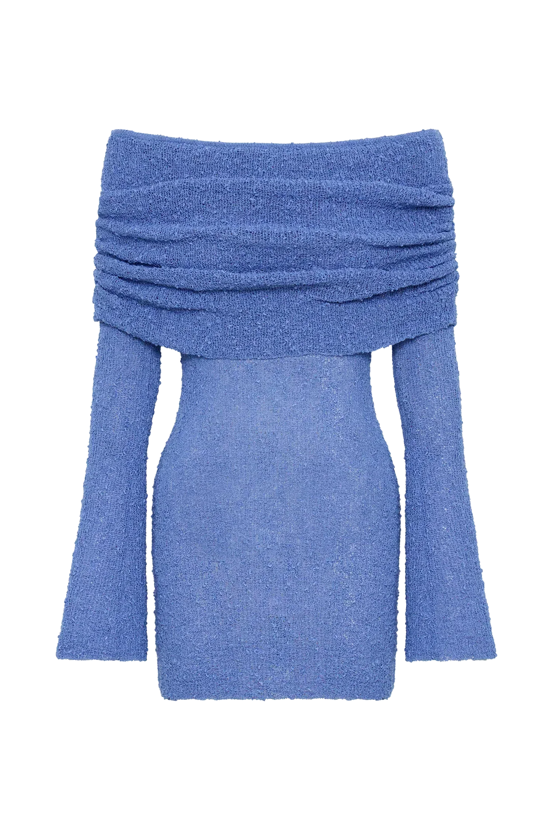 Velina | Przezroczysta sukienka mini off-shoulder
