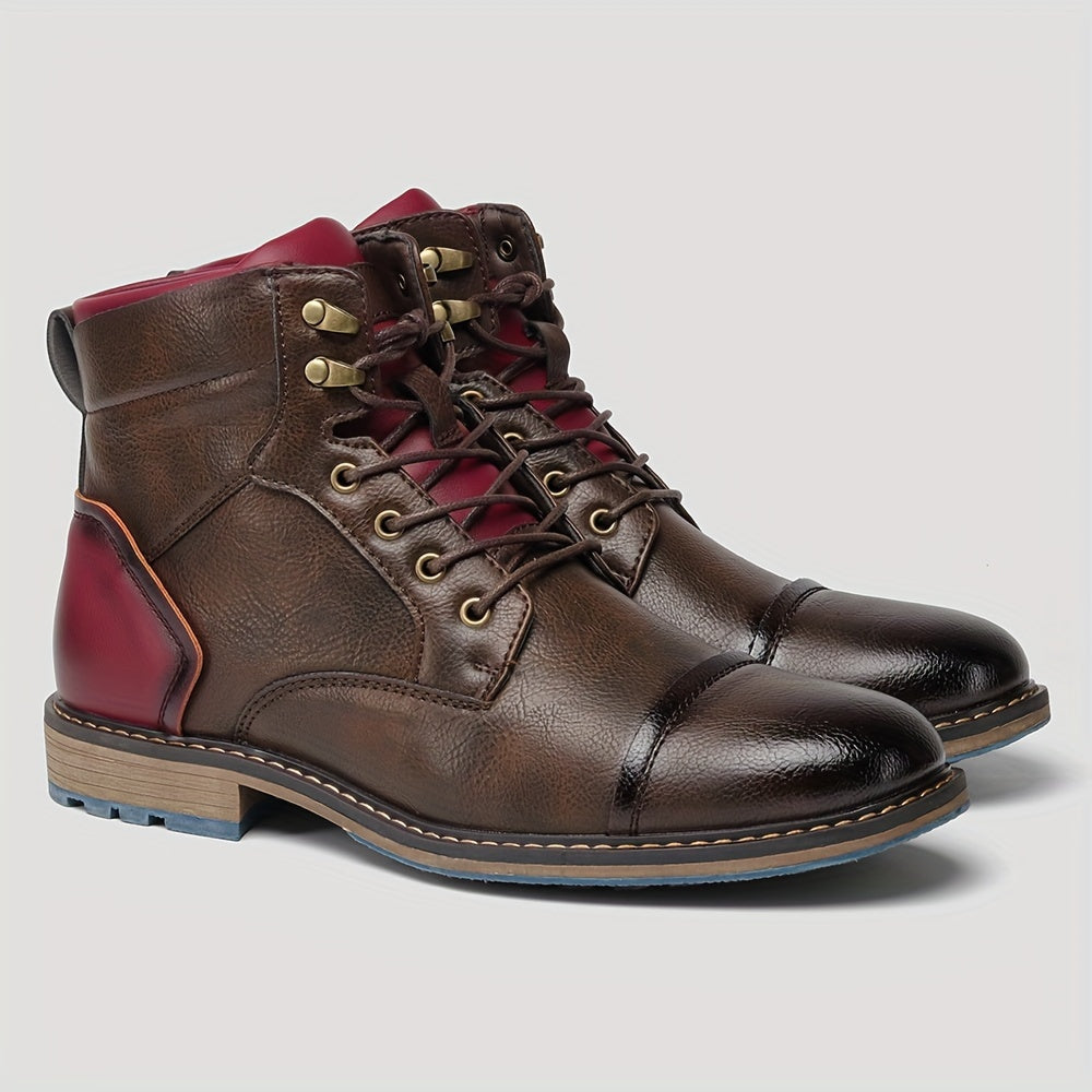Rupert | Wyrafinowane Botki z Cap-Toe
