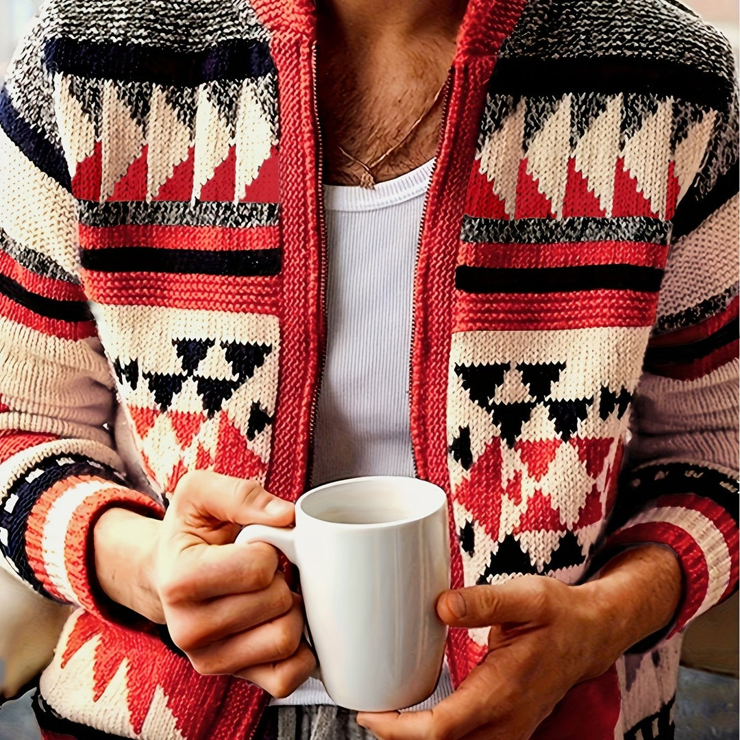 Callum | Patron Sweter z Zamkiem