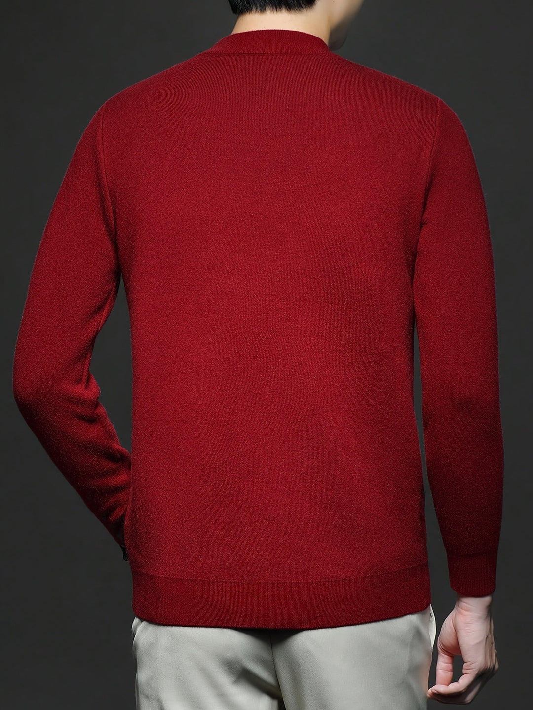 Everett | Wyrafinowany Sweter z Wysokim Kołnierzem