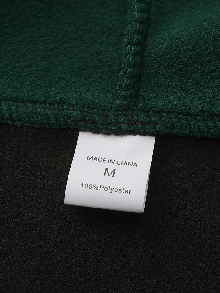 Cedric | Bluza z kapturem z kolorowym blokiem
