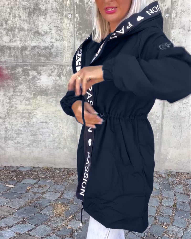Ashley | Codzienny Na zamek Kurtka
