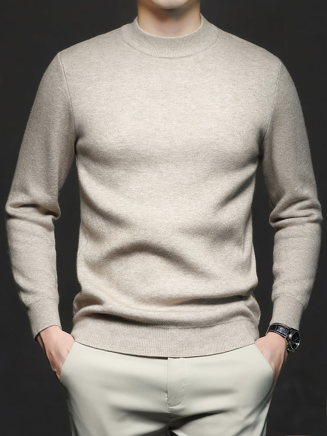 Russell | Wyrafinowany Sweter z Półgolf