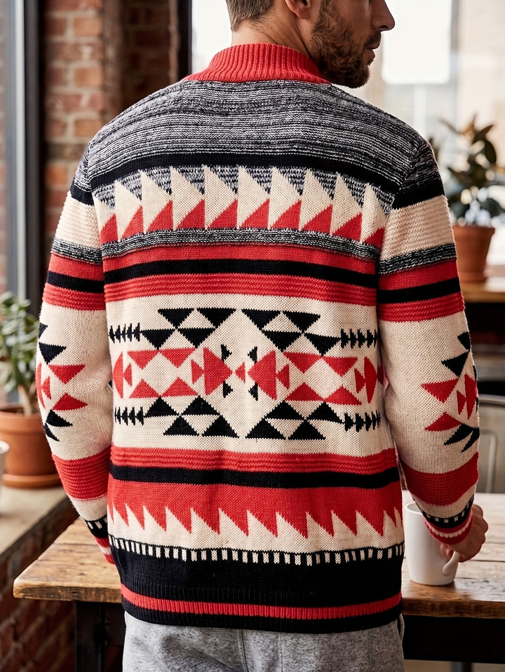 Callum | Patron Sweter z Zamkiem