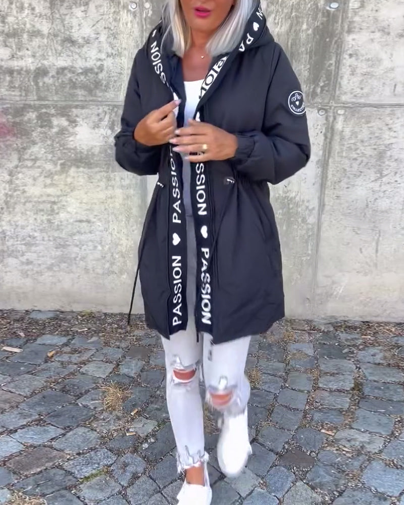 Ashley | Codzienny Na zamek Kurtka