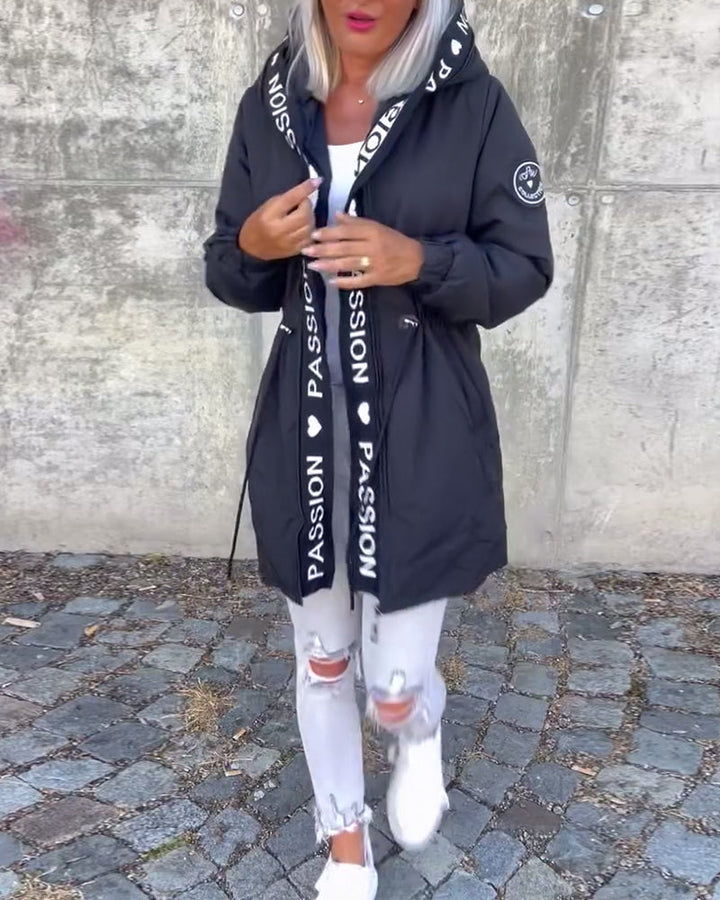 Ashley | Codzienny Na zamek Kurtka
