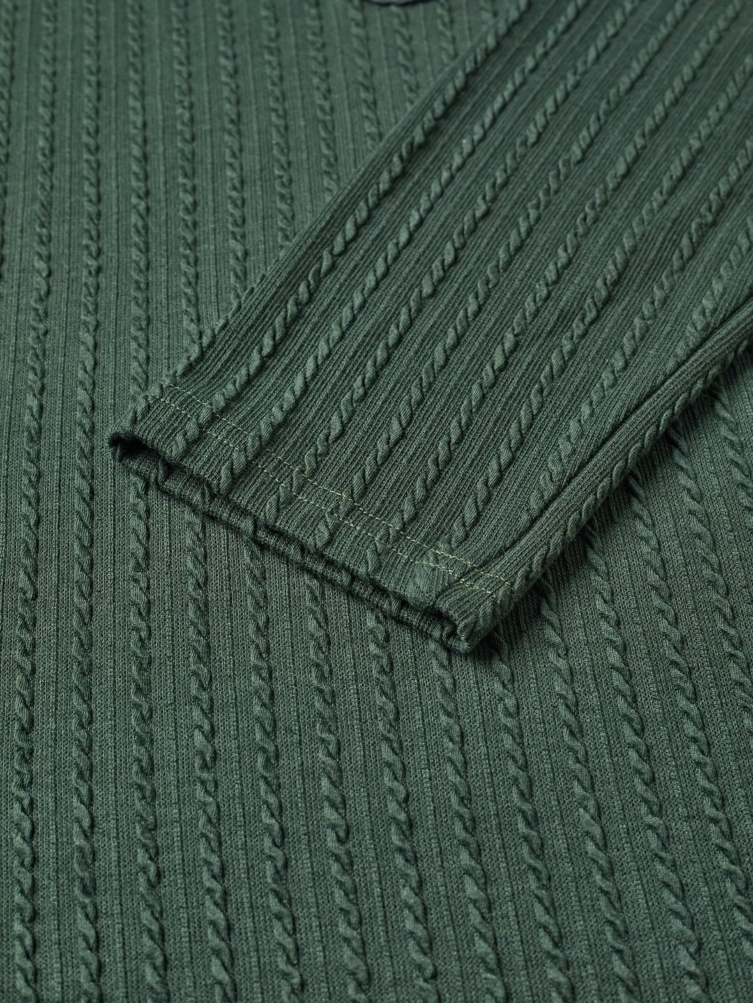 Rowan | Podszewkowy Teksturowany Henley