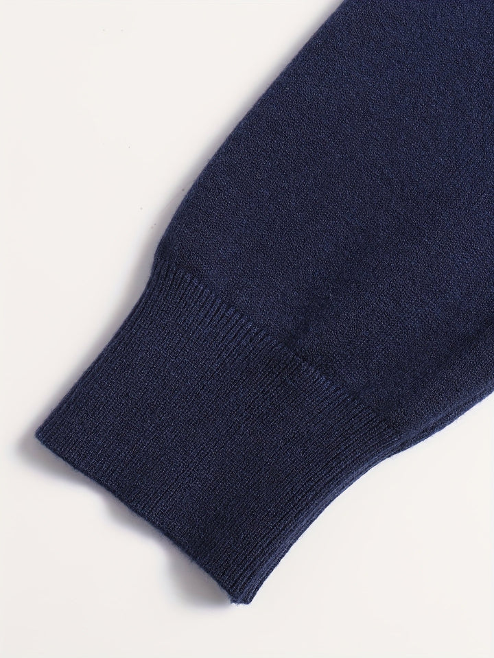 Everett | Wyrafinowany Sweter z Wysokim Kołnierzem