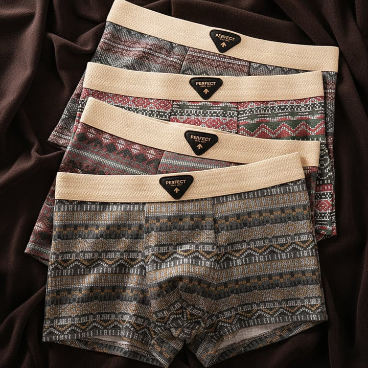 Porter Retro Bawełnowe Bokserki