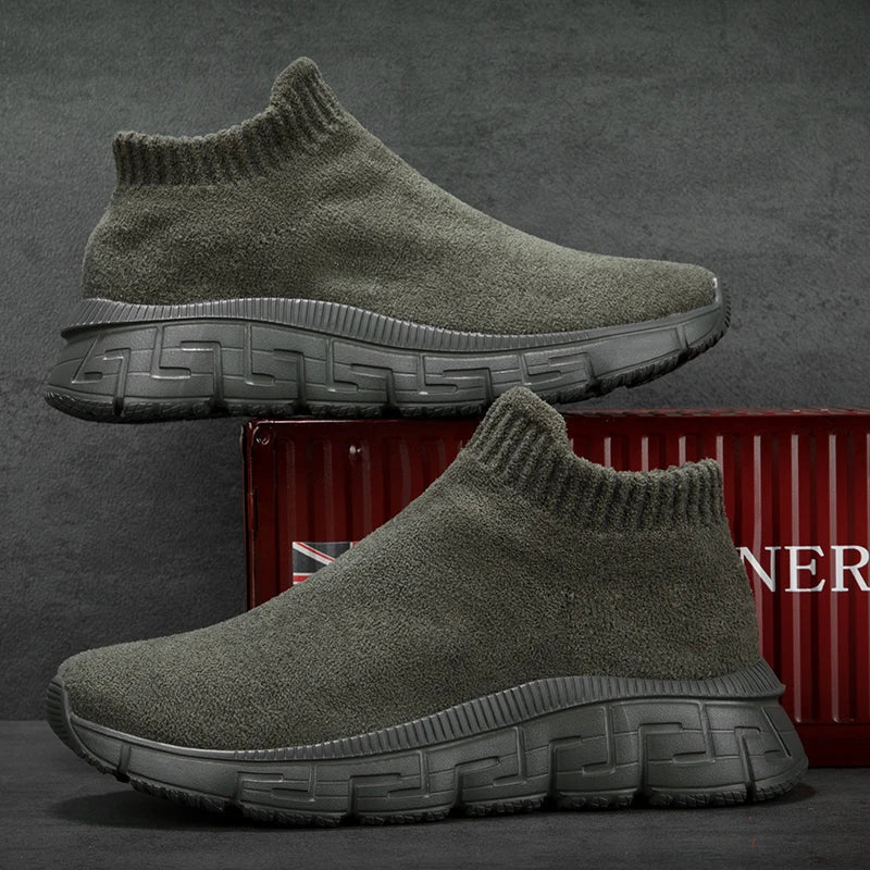 ÉMILIO LUKSUSOWY HIGH TOP SNEAKERSY
