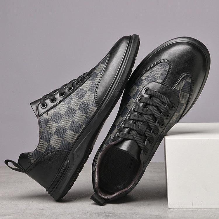 Gianni Geruite Skórzane Sneakersy