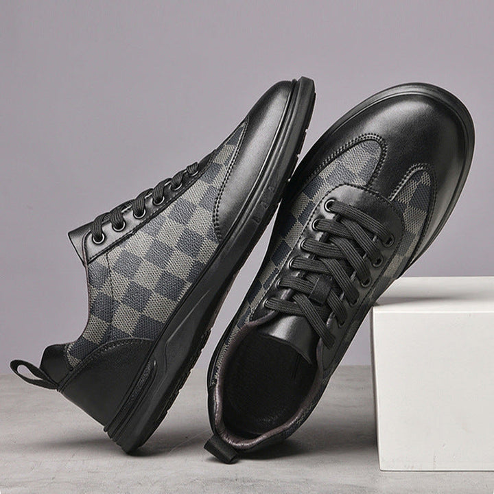 Gianni Geruite Skórzane Sneakersy