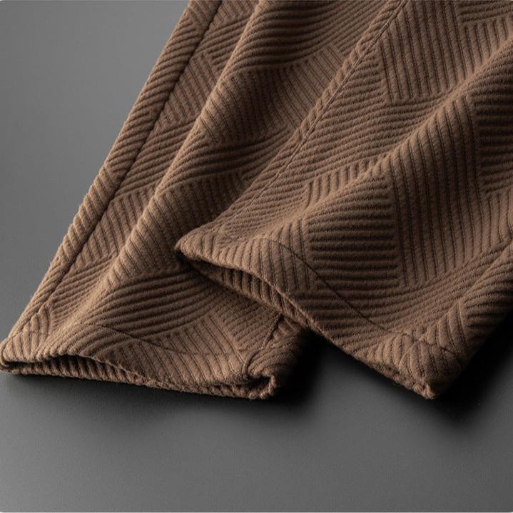 Bikham Ciepłe Spodnie Jacquard
