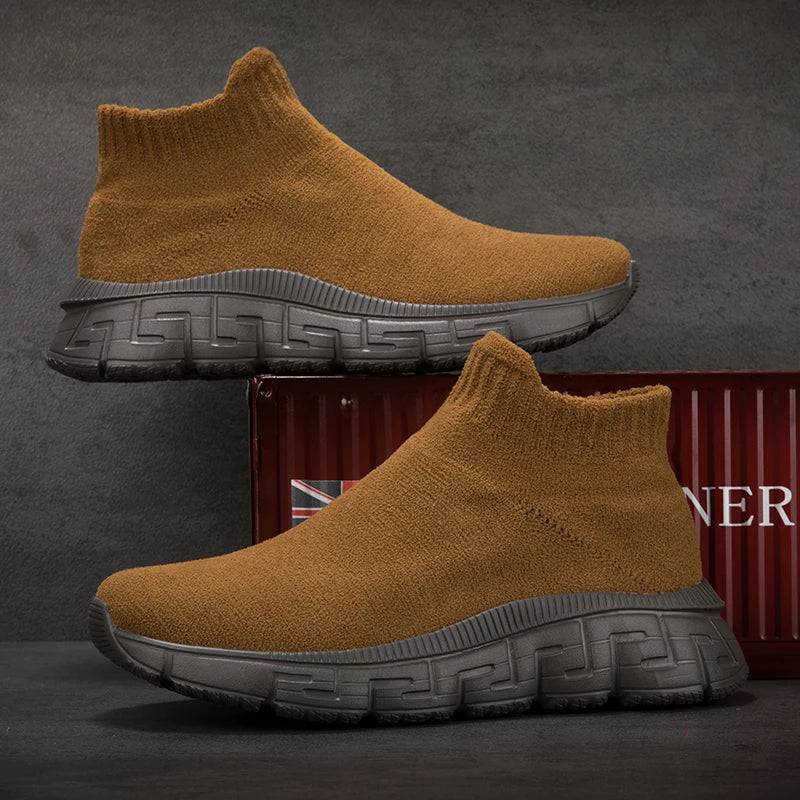 ÉMILIO LUKSUSOWY HIGH TOP SNEAKERSY