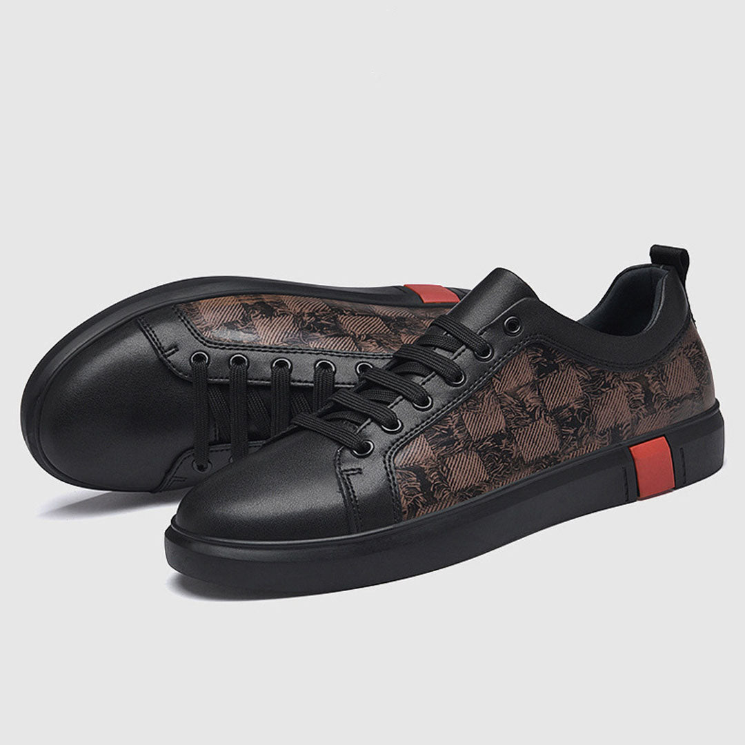 Fratello Prawdziwe Skórzane Sneakersy