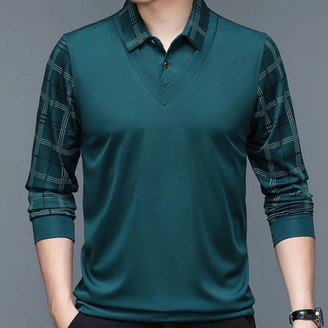 Polo Montgomery Lange Mouw