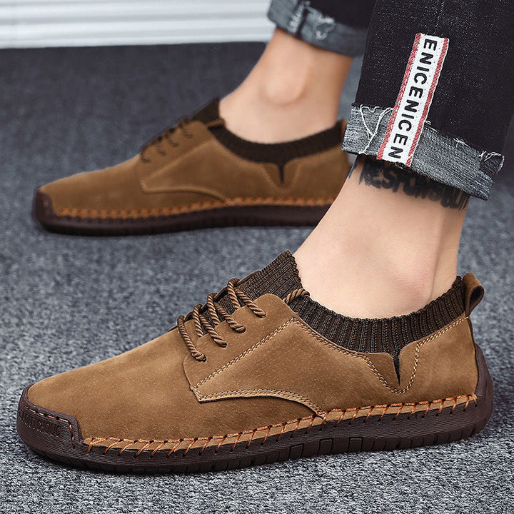 Sneakersy Anderson Zamsz