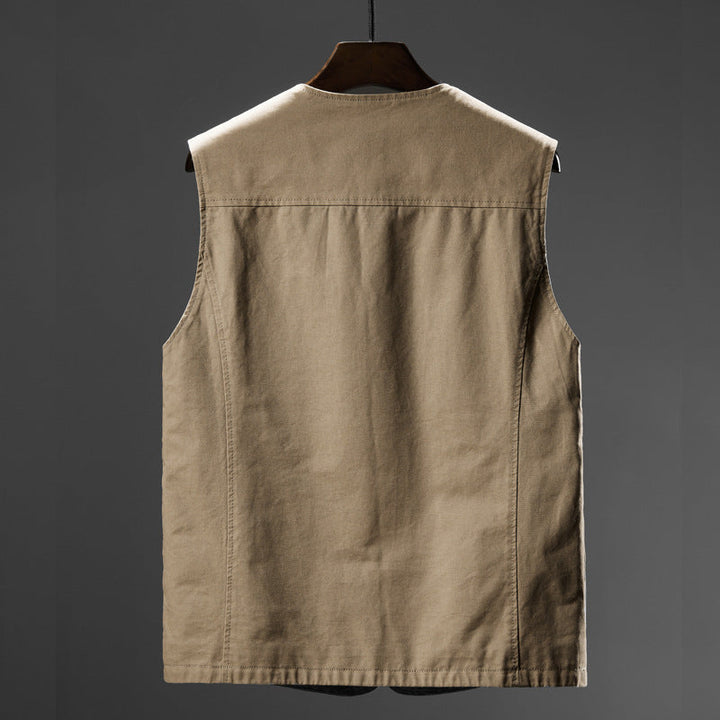 Kamizelka Ridley Multi-Pocket z Bawełny