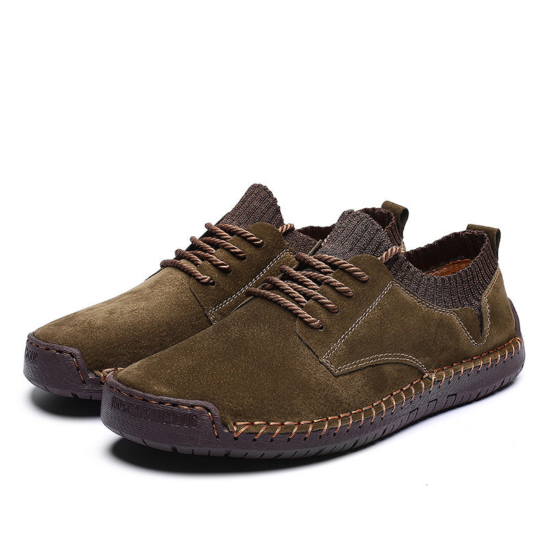 Sneakersy Anderson Zamsz