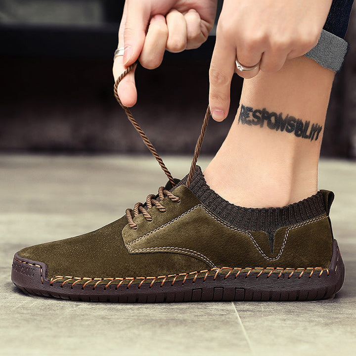 Sneakersy Anderson Zamsz