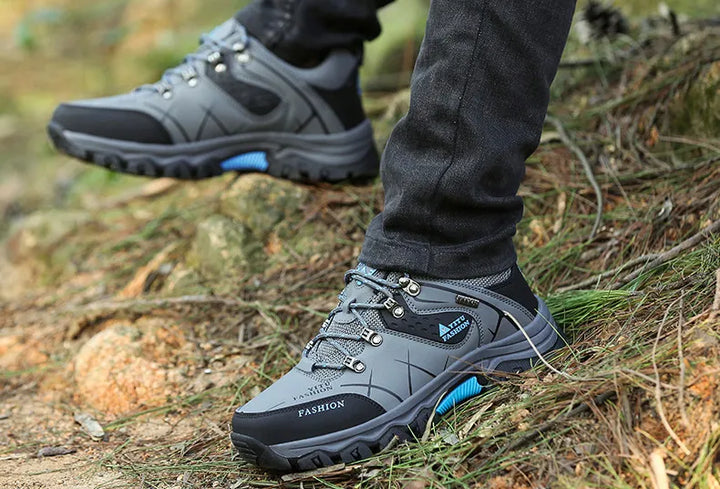 Męskie Wodoodporne Buty Trekkingowe z Profilowaną Podeszwą