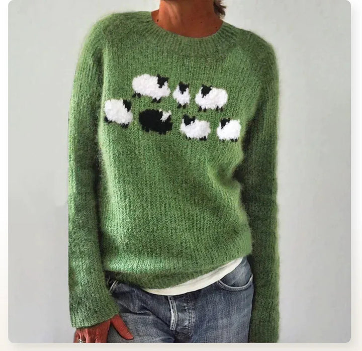 Addison | Retro Islandzka Sweter