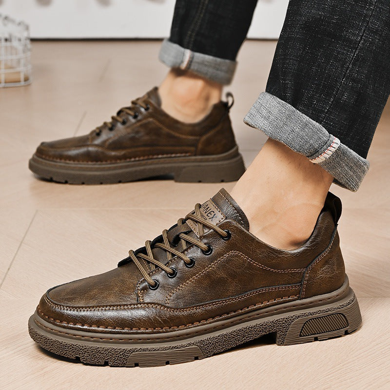 Sneakersy Garret Skórzany