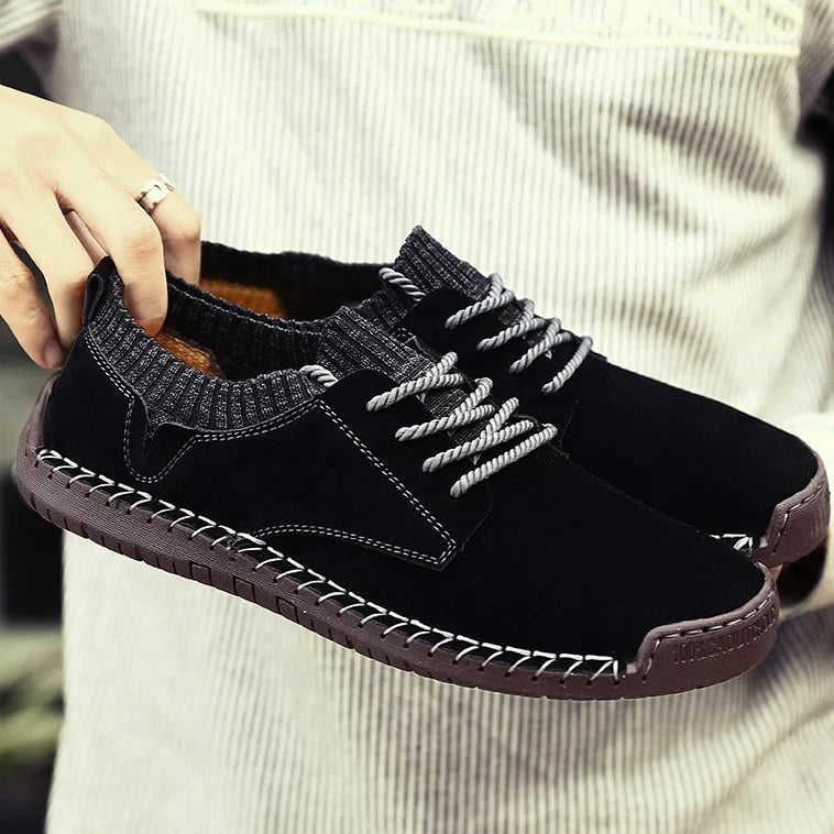 Sneakersy Anderson Zamsz
