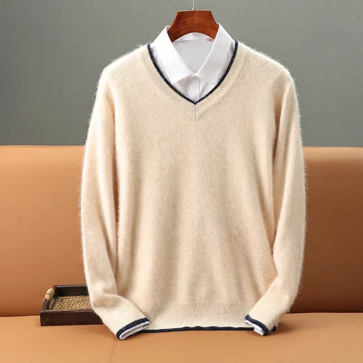 Sweter Herno z norki i kaszmiru