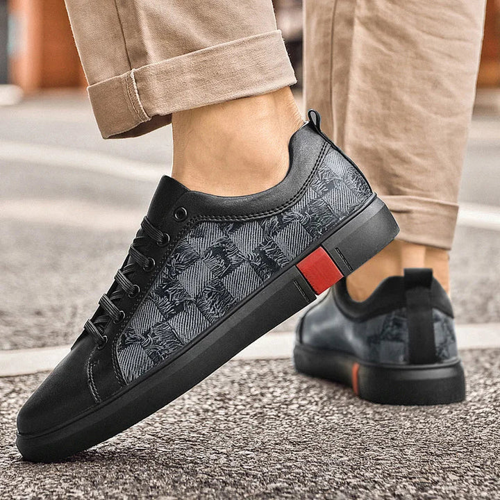 Fratello Prawdziwe Skórzane Sneakersy