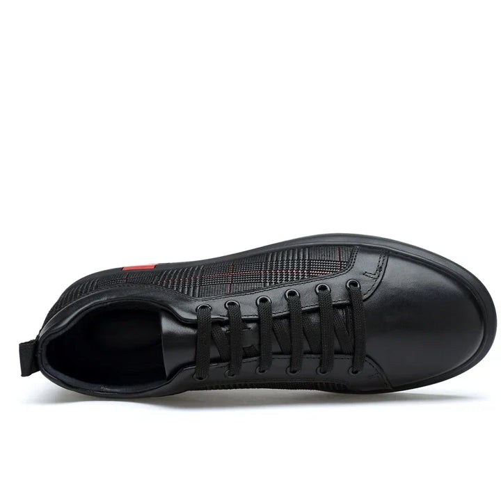 Leonardo Prawdziwe Skórzane Sneakersy
