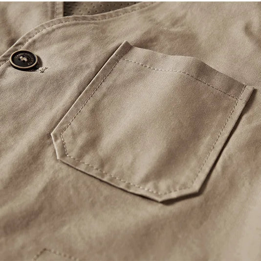 Kamizelka Ridley Multi-Pocket z Bawełny