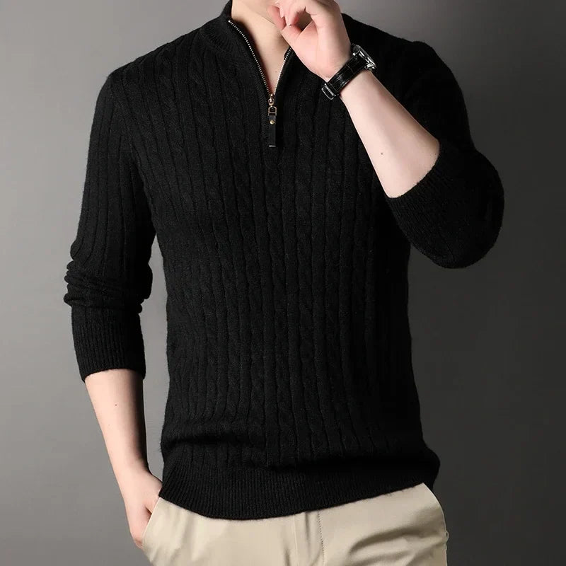 Sweter Montgomery Przytulny z Wełny
