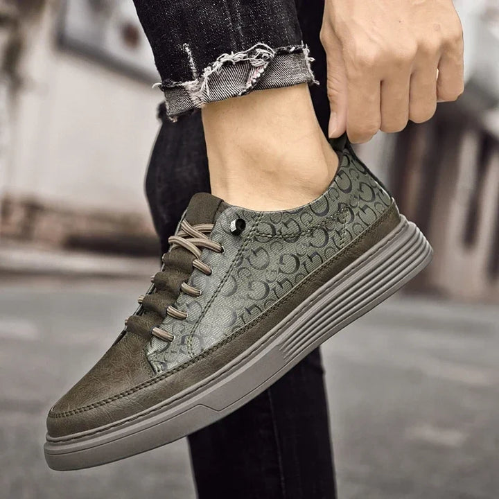 Giuliano Włoskie Skórzane Sneakersy