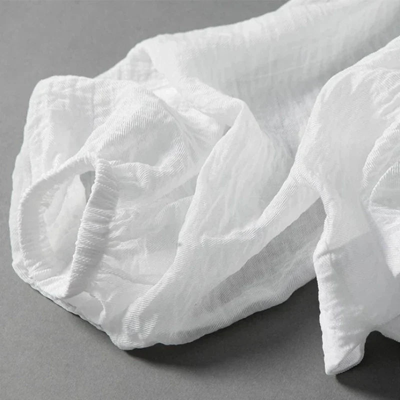 Bluzka Eliza z Lnianego Materiału